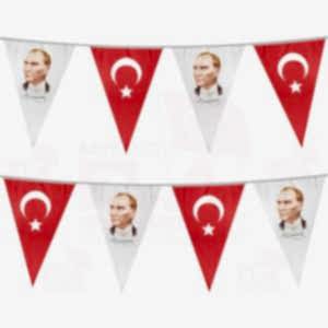 Sıralı Üçgen Bayrak
