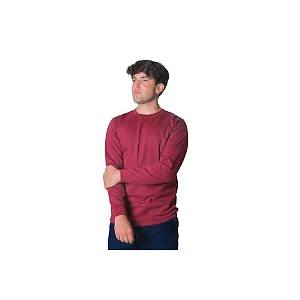 Sıfır Yaka İki İplik Sweatshirt